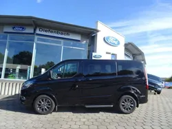 Obsidianschwarz metallic Gebraucht 2021 Ford Tourneo Custom Titanium Van / Kleinbus | 39.900 € (Teuer)