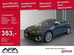 Manhattangrau metallic Gebraucht 2024 Audi A3 Sportback Advanced Limousine | 30.408 € (Superpreis)