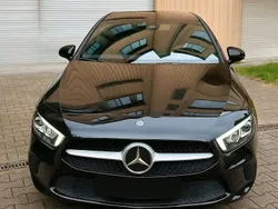 Schwarz Gebraucht 2019 Mercedes A180 AMG Limousine | 19.000 € (Fairer Preis)