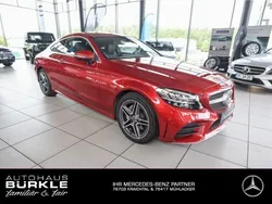 Rot Gebraucht 2021 Mercedes C180 AMG line Coupé | 35.450 € (Guter Preis)