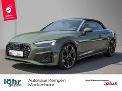 Distriktgrün metallic Gebraucht 2024 Audi A5 Cabriolet S-Line Cabrio | 56.550 € (Fairer Preis)