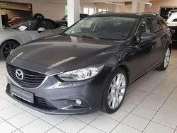 Graphitgrau metallic Gebraucht 2013 Mazda 6 Sports-Line Kombi | 11.990 € (Etwas zu teuer)