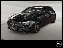 Schwarz Gebraucht 2024 Mercedes A180 AMG Limousine | 34.589 € (Fairer Preis)