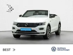 Pure white/schwarz Gebraucht 2021 VW T-Roc Cabriolet Style Cabrio | 25.999 € (Fairer Preis)