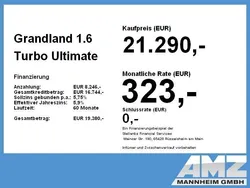 Grau Gebraucht 2020 Opel Grandland X Ultimate SUV | 21.290 € (Fairer Preis)