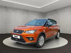 Eclipse orange metallic/midnight schwarz metallic Gebraucht 2020 Seat Arona XCELLENCE SUV | 12.950 € (Fairer Preis)