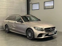 Mojavesilber metalliclack Gebraucht 2019 Mercedes C300 AMG Kombi | 33.750 € (Fairer Preis)