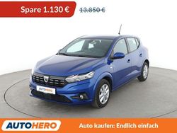 Blau Gebraucht 2022 Dacia Sandero Comfort Kleinwagen | 12.720 € (Guter Preis)