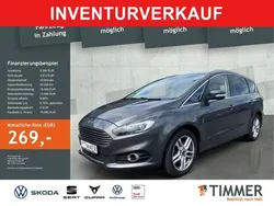 Grau Gebraucht 2018 Ford S-MAX Titanium Van / Kleinbus | 18.480 € (Fairer Preis)