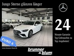 Unilack polarweiß Gebraucht 2024 Mercedes C220 AMG Limousine | 46.990 € (Teuer)