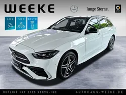 Weiß Gebraucht 2024 Mercedes C300e AMG Limousine | 48.486 € (Guter Preis)