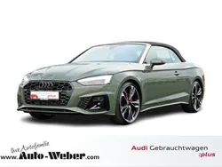 Distriktgrün metallic Gebraucht 2024 Audi A5 Cabriolet S-Line Cabrio | 58.890 € (Fairer Preis)