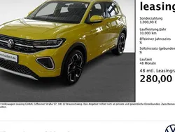 Gelb Neu 2025 VW T-Cross R-line SUV | 33.420 € (Etwas zu teuer)