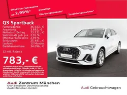 Gletscherweiß metallic Gebraucht 2022 Audi Q3 S-Line SUV | 36.923 € (Etwas zu teuer)