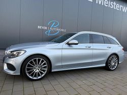 Silber Gebraucht 2015 Mercedes C200 AMG line Kombi | 20.790 € (Fairer Preis)