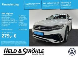 Pure white Gebraucht 2022 VW Tiguan R-line SUV | 31.920 € (Guter Preis)