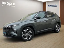 Amazon grey / phantom black Gebraucht 2022 Hyundai Tucson Prime SUV | 24.896 € (Guter Preis)