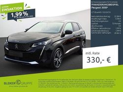 Lackierung schwarz perla nera/metallic klarlack Gebraucht 2023 Peugeot 3008 GT Limousine | 27.980 € (Fairer Preis)