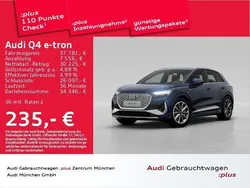 Navarrablau metallic Gebraucht 2022 Audi Q4 e-tron S-Line SUV | 37.781 € (Fairer Preis)
