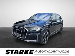 Schwarz Gebraucht 2020 Audi Q7 S-Line SUV | 64.930 € (Teuer)
