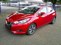 Passion red (m) Gebraucht 2017 Nissan Micra Acenta Kleinwagen | 8.450 € (Fairer Preis)