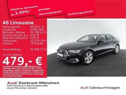 Mythosschwarz metallic Gebraucht 2023 Audi A6 Sport Limousine | 40.873 € (Guter Preis)