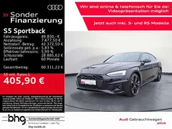 Mythosschwarz metallic Gebraucht 2023 Audi S5 Limousine | 49.850 € (Guter Preis)