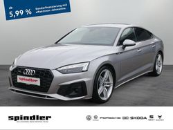 Grau Gebraucht 2022 Audi A5 Sportback S-Line Kleinwagen | 39.480 € (Etwas zu teuer)