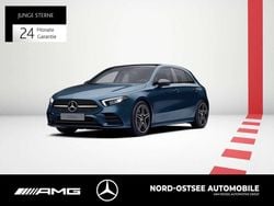 Denimblau metallic Gebraucht 2020 Mercedes A250 AMG Limousine | 25.890 € (Superpreis)