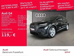 Schwarz Gebraucht 2022 Audi Q4 e-tron Sport SUV | 27.350 € (Superpreis)