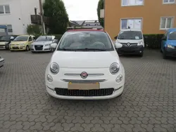 Weiß Gebraucht 2017 Fiat 500 Lounge Cabrio | 12.990 € (Teuer)