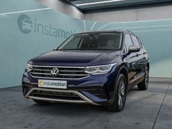 Blau Gebraucht 2023 VW Tiguan Allspace SUV | 42.460 € (Etwas zu teuer)