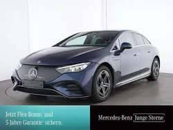 Blau Gebraucht 2024 Mercedes EQE300 AMG line Limousine | 49.980 €