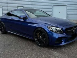 Blau Gebraucht 2018 Mercedes C200 AMG Coupé | 30.700 € (Fairer Preis)