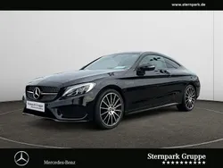 Schwarz Gebraucht 2018 Mercedes C300 AMG line Coupé | 34.690 € (Fairer Preis)