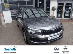 Graphite grau metallic Gebraucht 2024 Skoda Kamiq Essence SUV | 24.680 € (Etwas zu teuer)