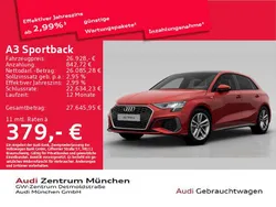 Tangorot metallic Gebraucht 2022 Audi A3 e-tron S-Line Kleinwagen | 26.928 € (Guter Preis)