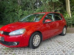 Rot Gebraucht 2010 VW Golf VI Team Limousine | 4.299 € (Guter Preis)