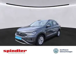 Indiumgrau metallic Gebraucht 2022 VW T-Roc Life SUV | 20.281 € (Guter Preis)