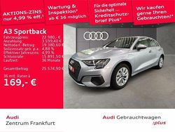 Silber Gebraucht 2022 Audi A3 Sportback e-tron Limousine | 22.980 € (Superpreis)