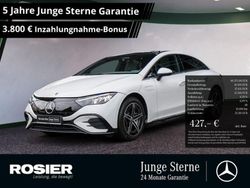Weiss / polarweiß Gebraucht 2024 Mercedes EQE350 Advanced Plus Limousine | 49.375 € (Guter Preis)