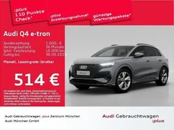 Kieselgrau Gebraucht 2024 Audi Q4 e-tron S-Line SUV | 49.481 € (Superpreis)