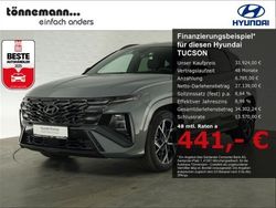 Grau Gebraucht 2024 Hyundai Tucson N Line SUV | 37.824 € (Teuer)