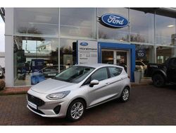 Polarsilber metallic Gebraucht 2022 Ford Fiesta Titanium Kleinwagen | 16.750 € (Teuer)