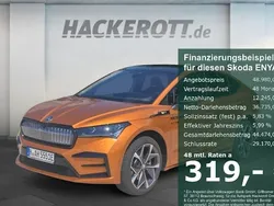 Orange Gebraucht 2024 Skoda Enyaq iV RS SUV | 48.980 € (Teuer)