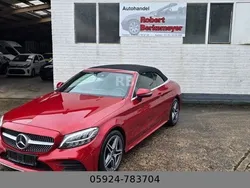 Rot Gebraucht 2018 Mercedes C180 AMG Cabrio | 25.750 € (Fairer Preis)