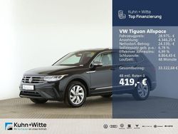 Schwarz Gebraucht 2022 VW Tiguan Allspace Life SUV | 28.975 € (Fairer Preis)