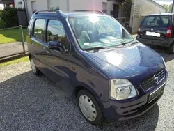 Blau Gebraucht 2003 Opel Agila Kleinwagen | 599 € (Fairer Preis)
