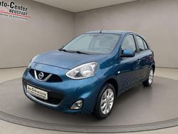 Blau Gebraucht 2016 Nissan Micra Acenta Limousine | 7.940 € (Etwas zu teuer)