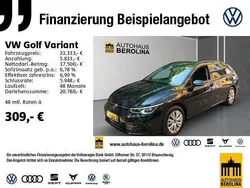 Schwarz Gebraucht 2021 VW Golf VIII Life Kombi | 23.333 € (Guter Preis)